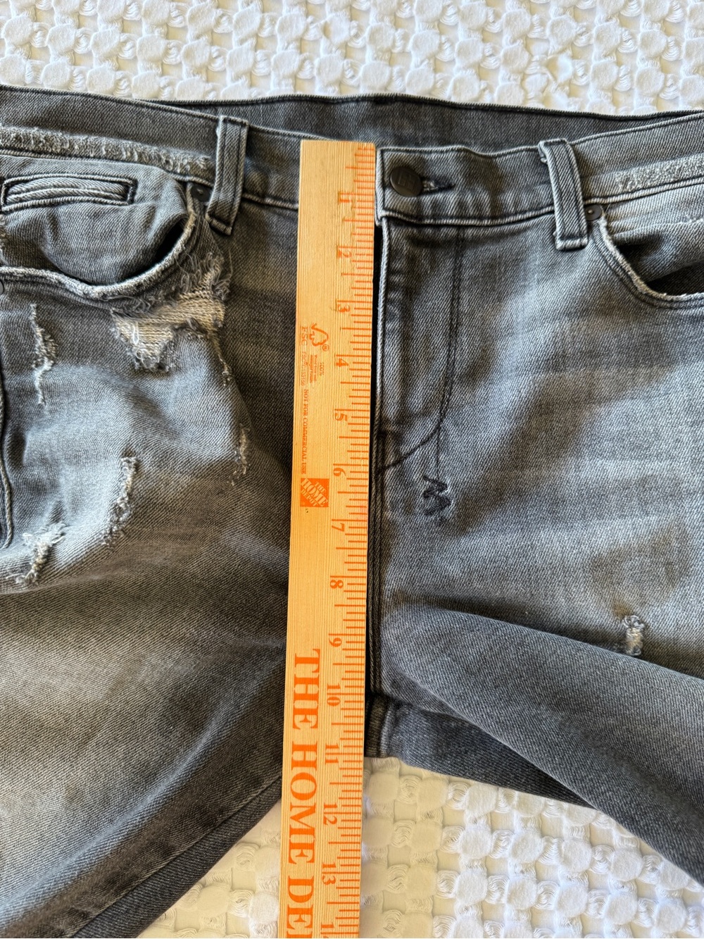 Ksubi Spray On Hell Cat Ripped Jeans Women’s 30 Carbon Black Skinny Zip Ankle‎ - Picture 9 of 11